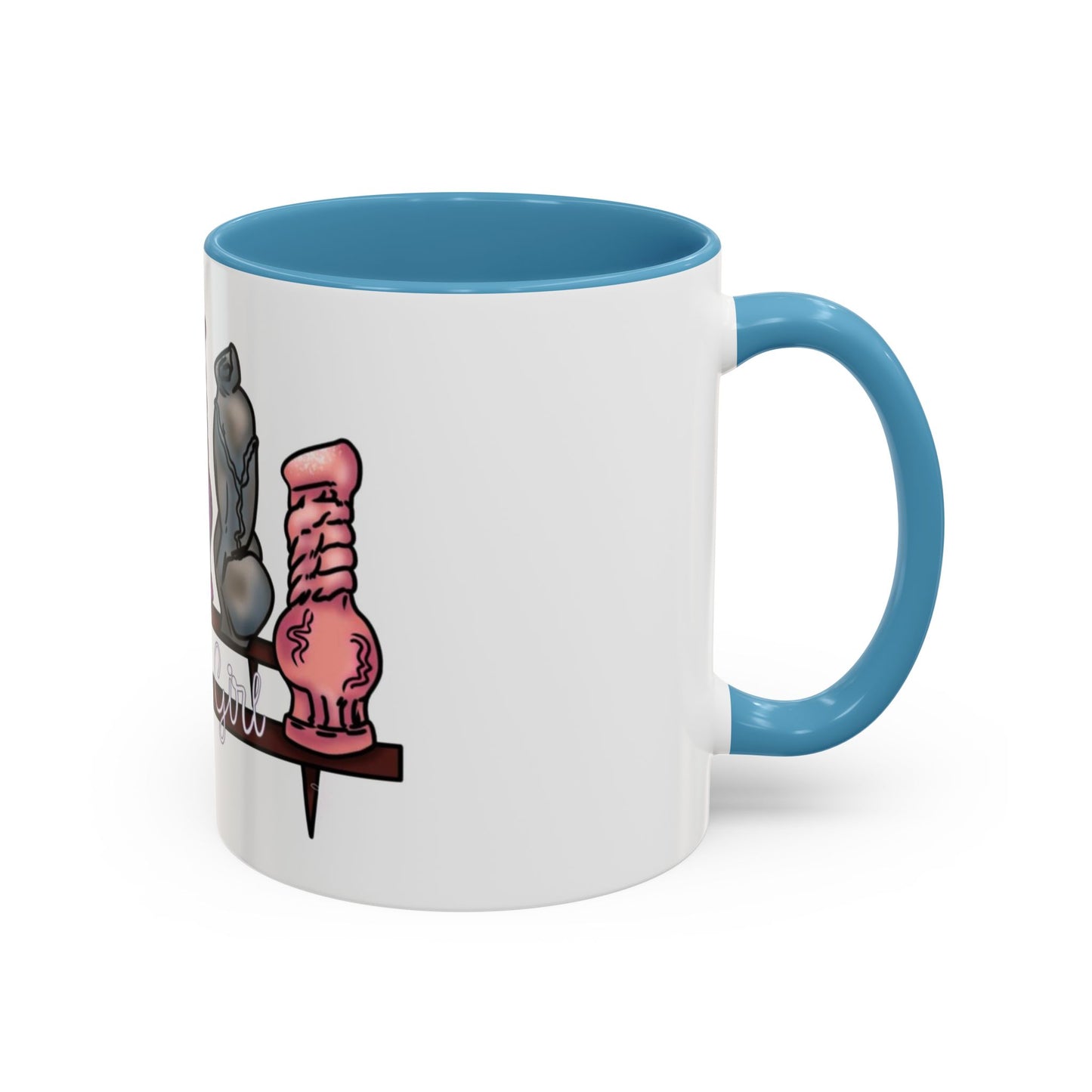 Knotty Girl Accent Coffee Mug (11, 15oz)
