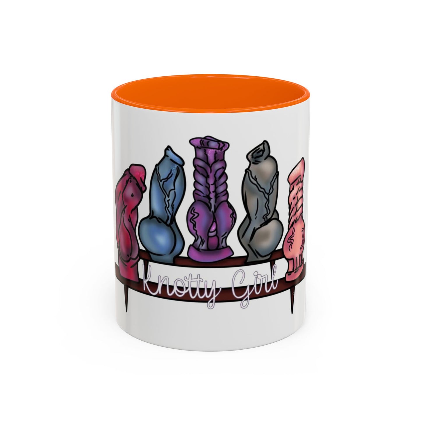 Knotty Girl Accent Coffee Mug (11, 15oz)