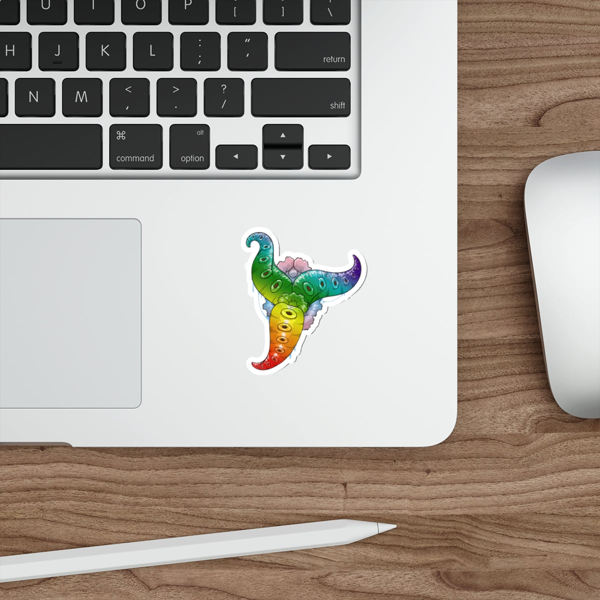 Pride Tentacle Poon Sticker
