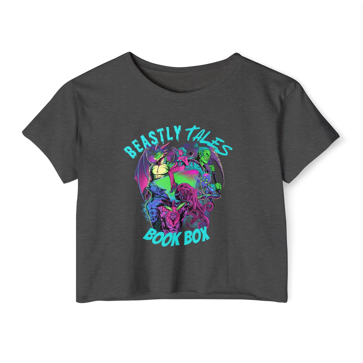 Beastly Tales Monsters Crop Top