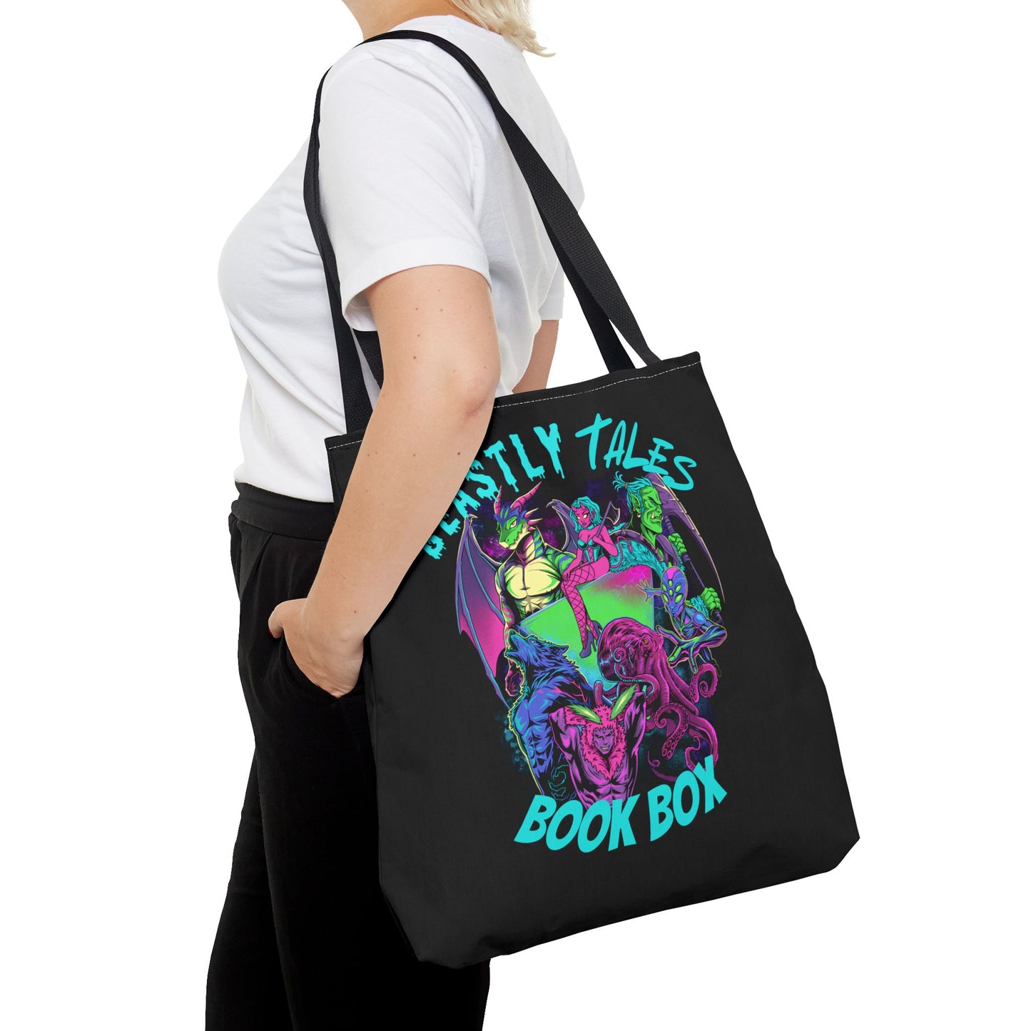 Beastly Tales Monsters Tote Bag