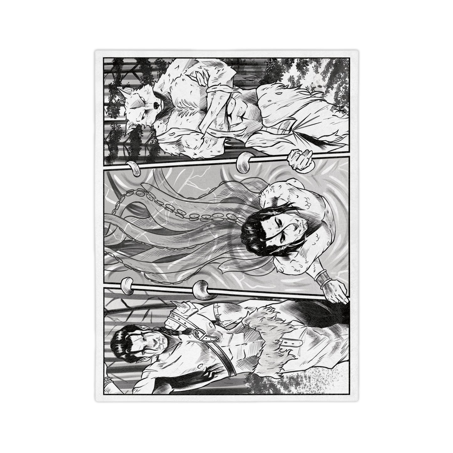 Beastly Tales Monster Velveteen Microfiber Blanket