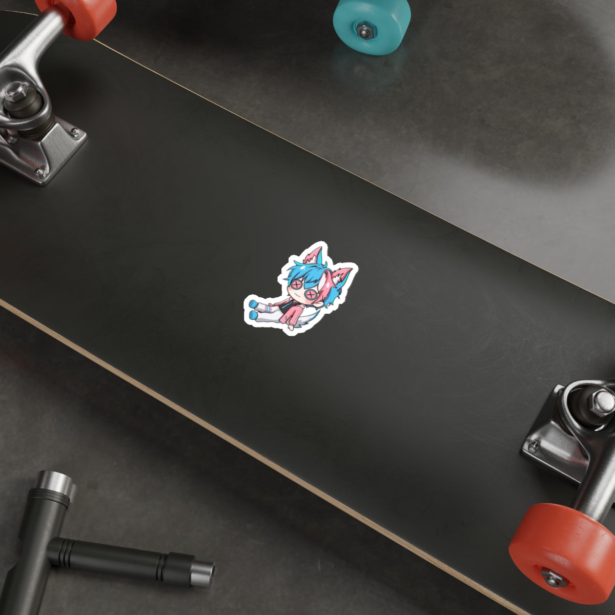 Wolfy Boy Doll Sticker