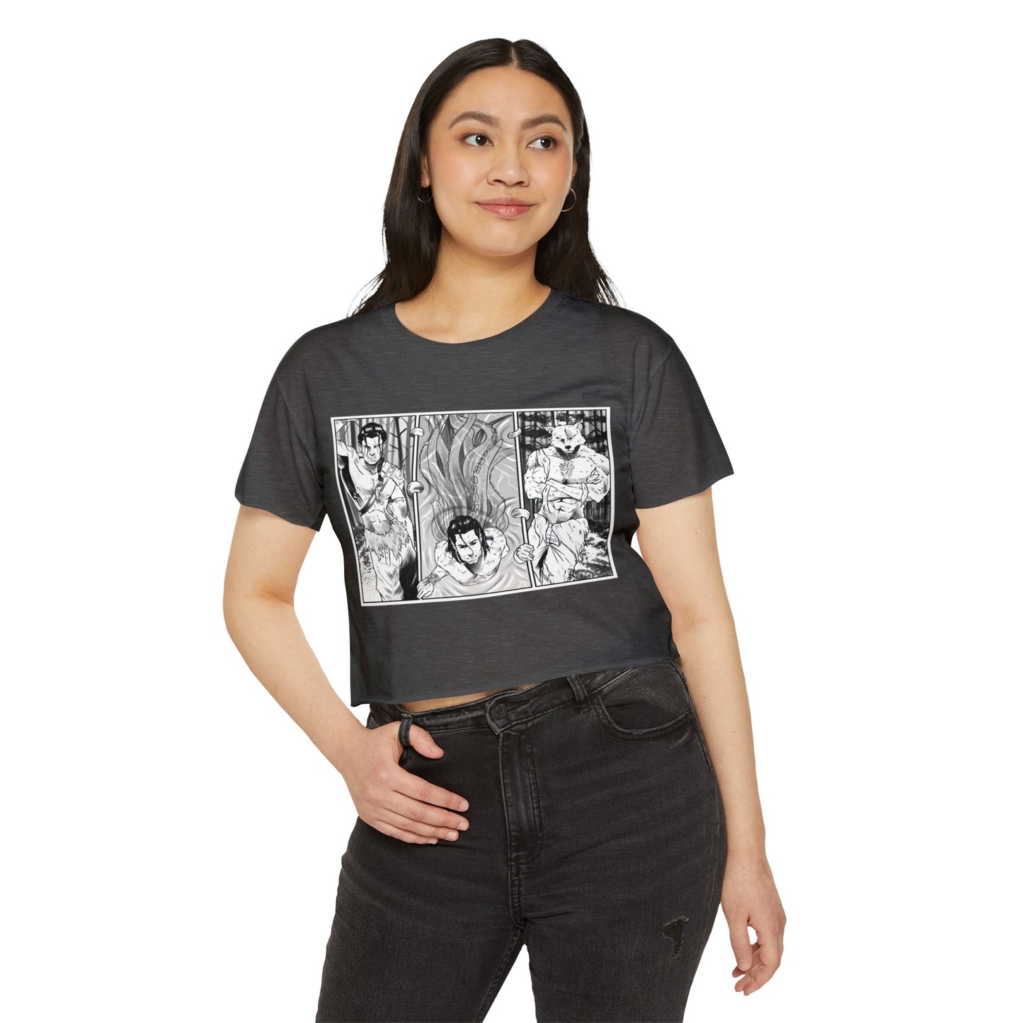 Monsters Crop Top