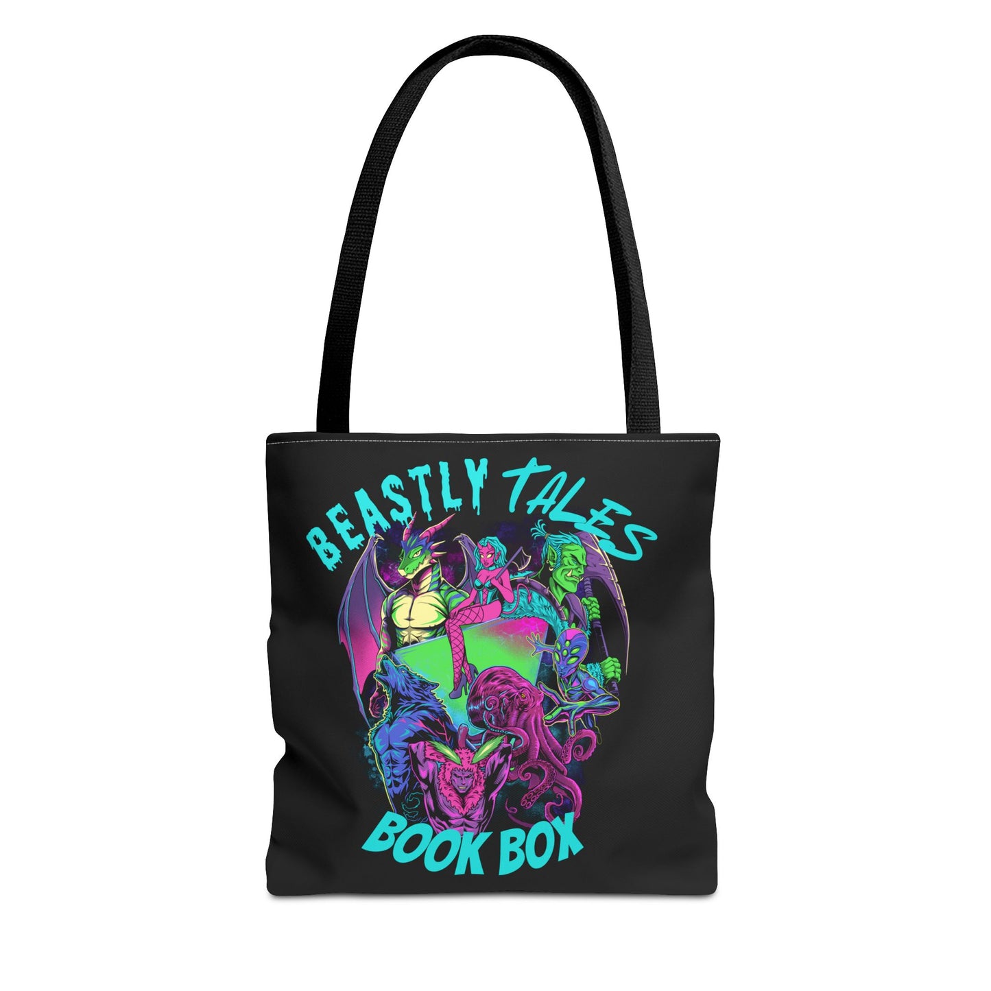 Beastly Tales Monsters Tote Bag