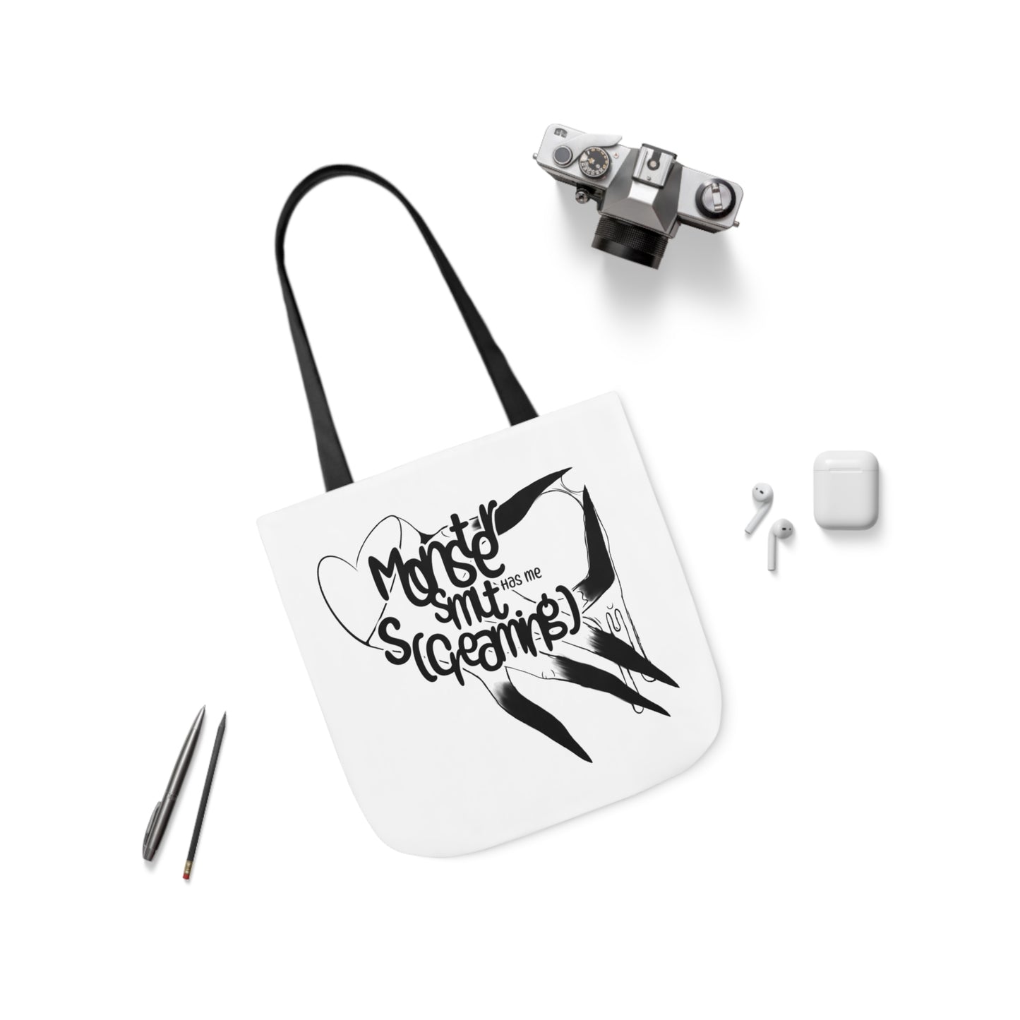 S(creaming) Canvas Tote Bag