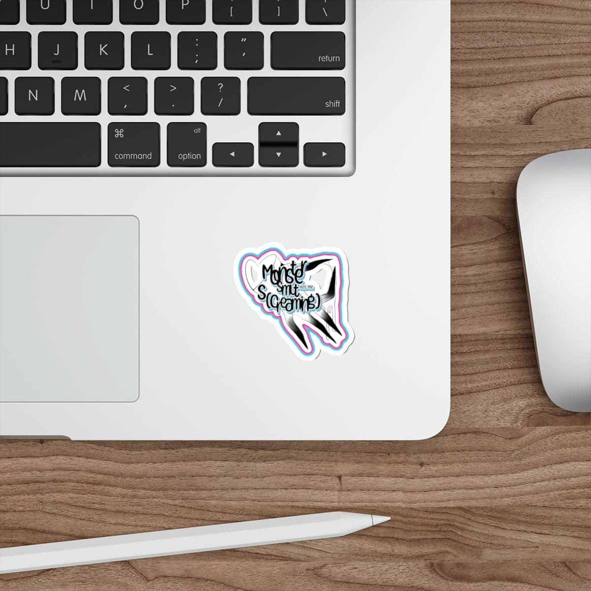 Monster Smut Has Me S(creaming) Sticker