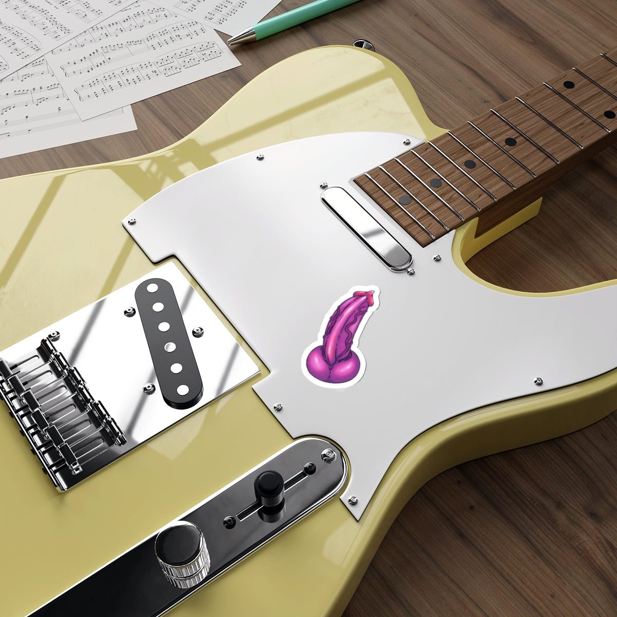 Wolf Peen Sticker