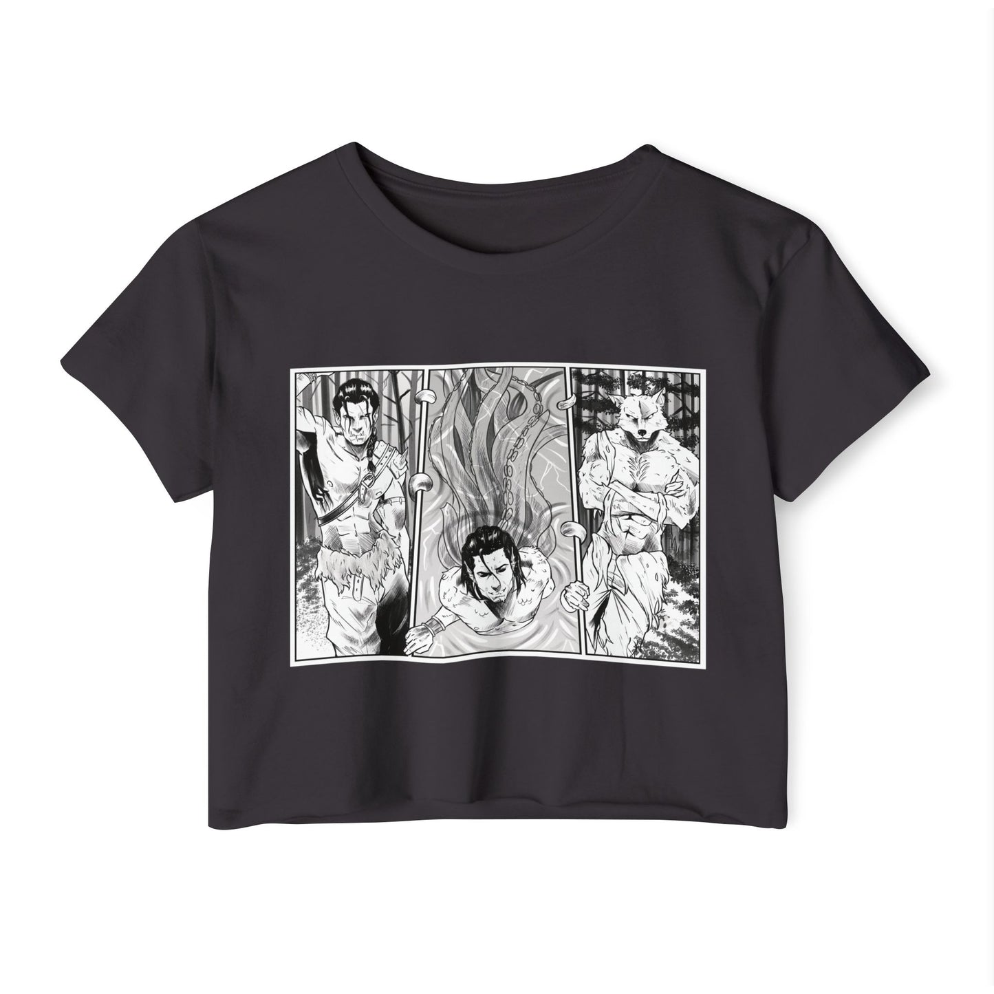 Monsters Crop Top