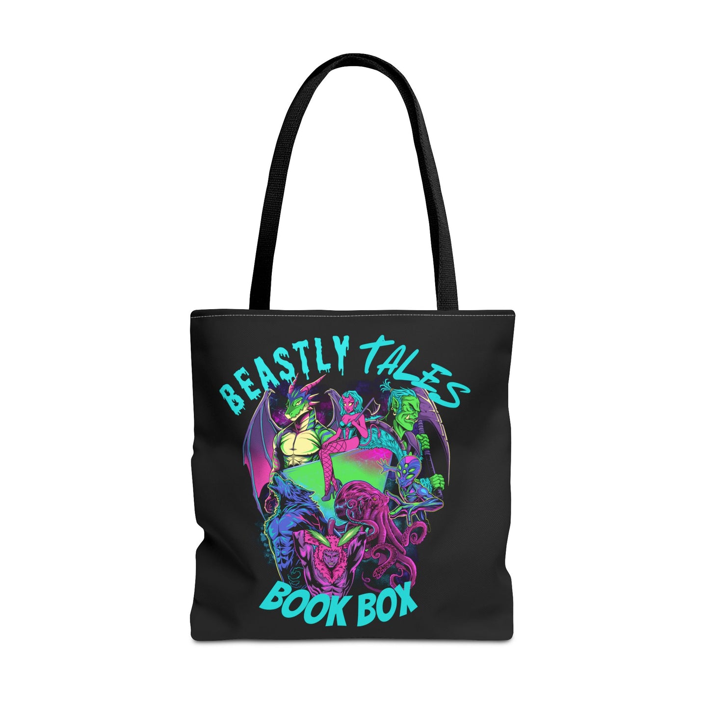 Beastly Tales Monsters Tote Bag