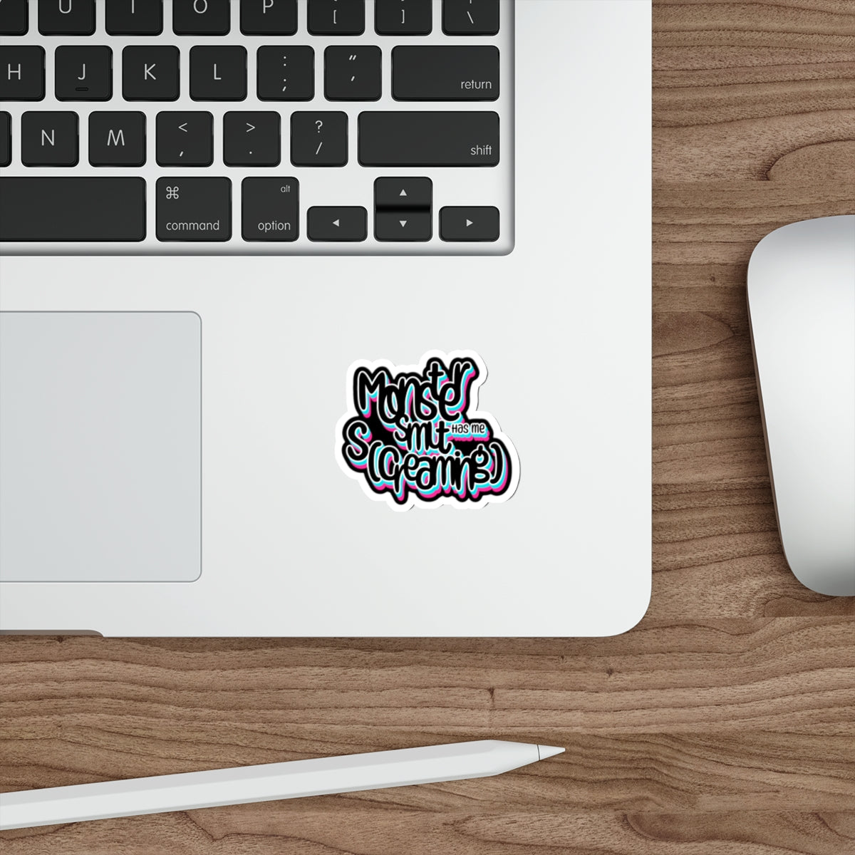 Monster Smut Has Me S(creaming) Sticker
