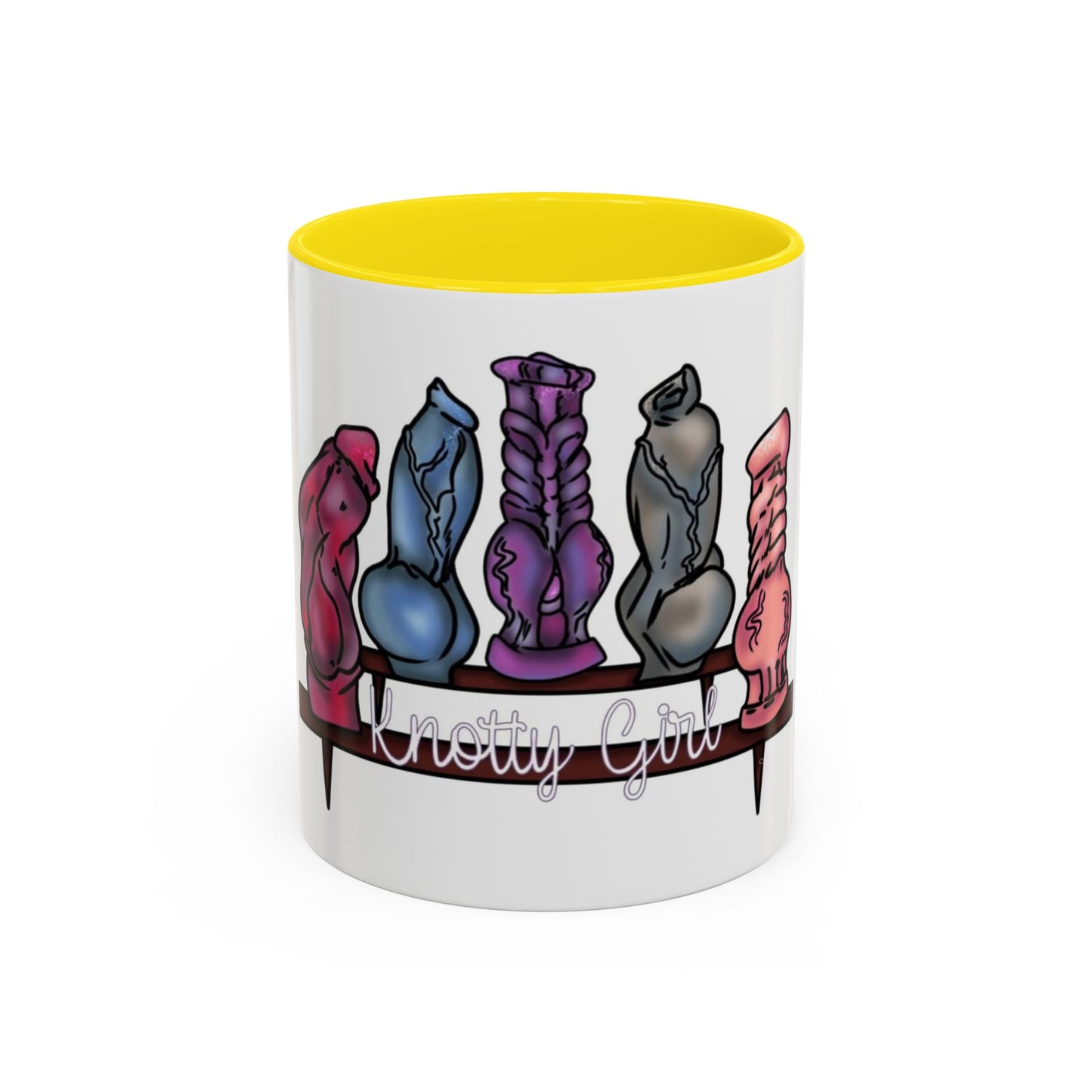 Knotty Girl Accent Coffee Mug (11, 15oz)