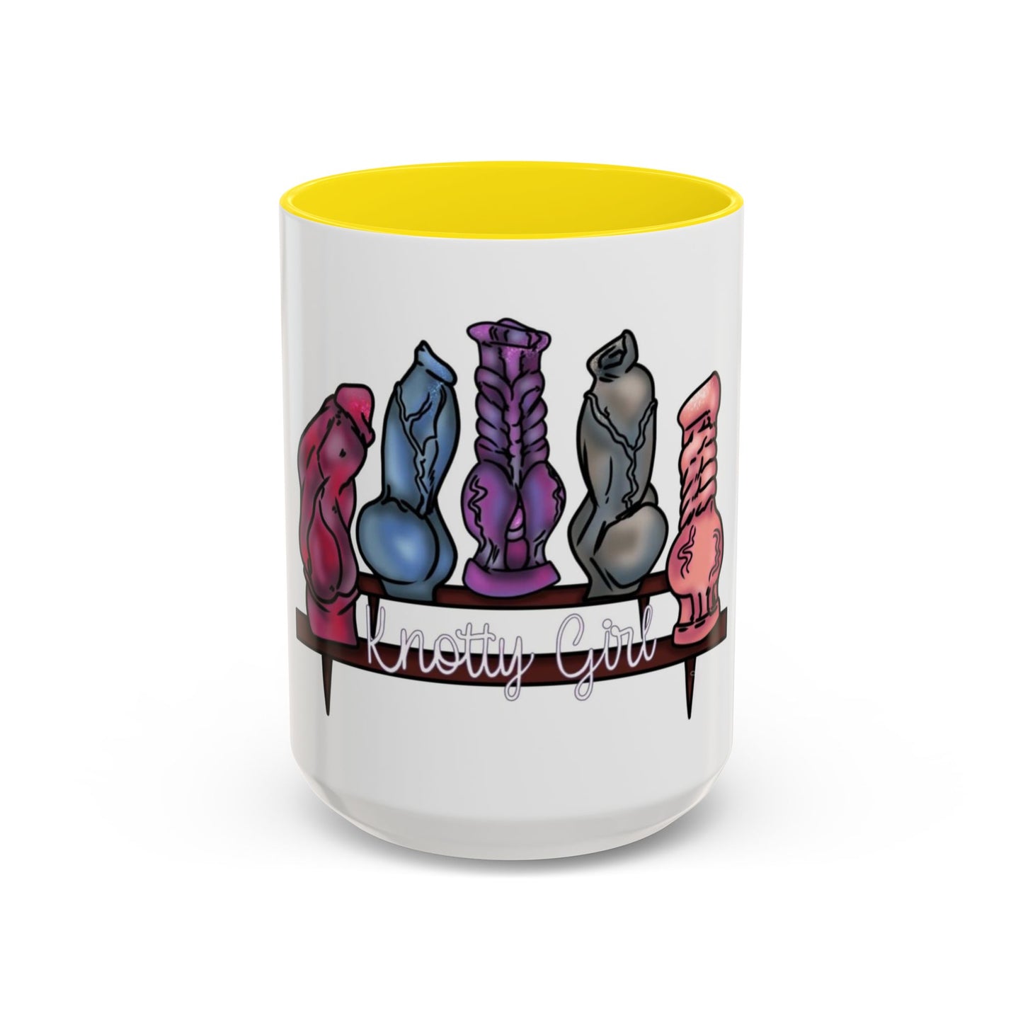 Knotty Girl Accent Coffee Mug (11, 15oz)
