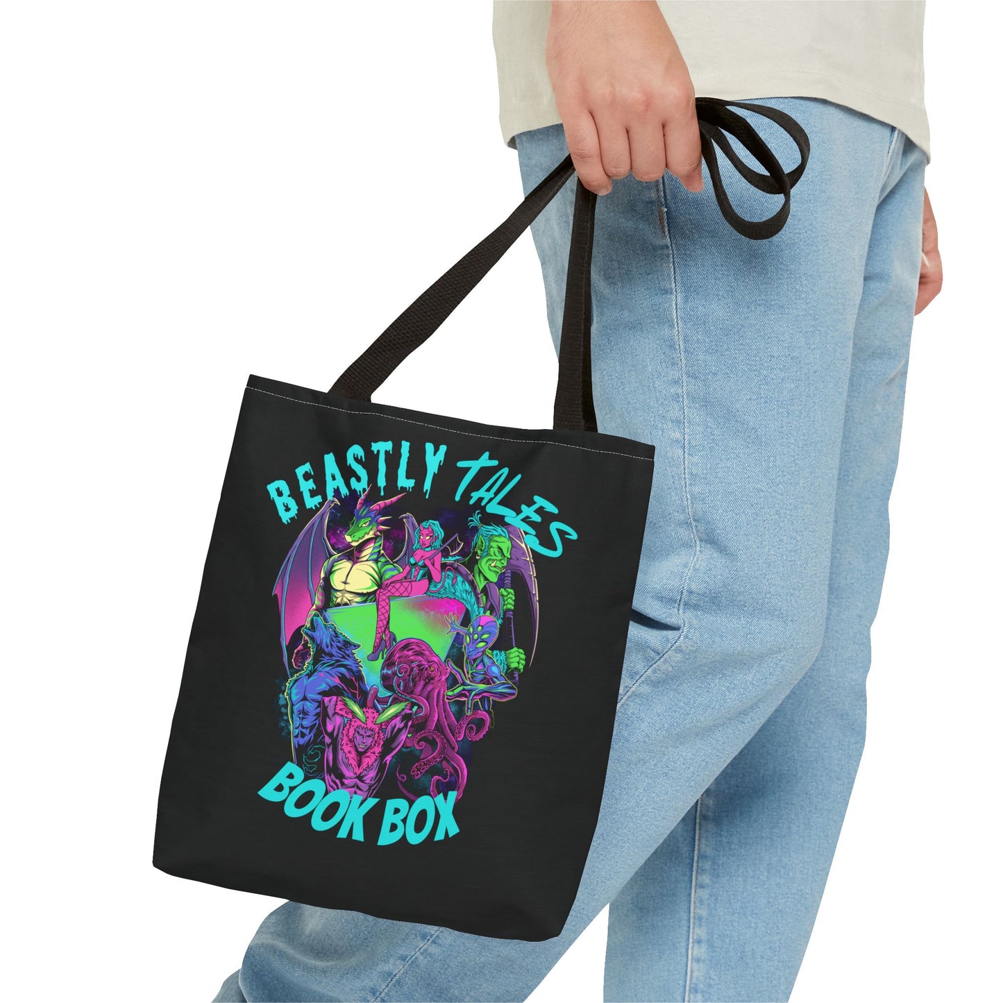 Beastly Tales Monsters Tote Bag