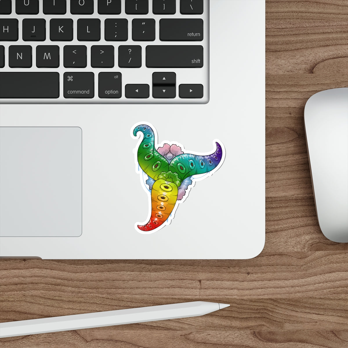 Pride Tentacle Poon Sticker