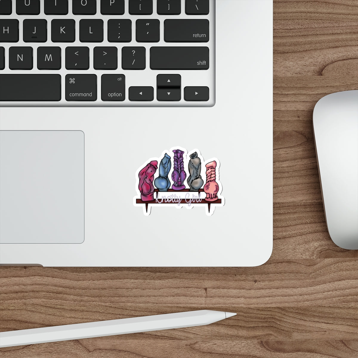 Knotty Girl Sticker