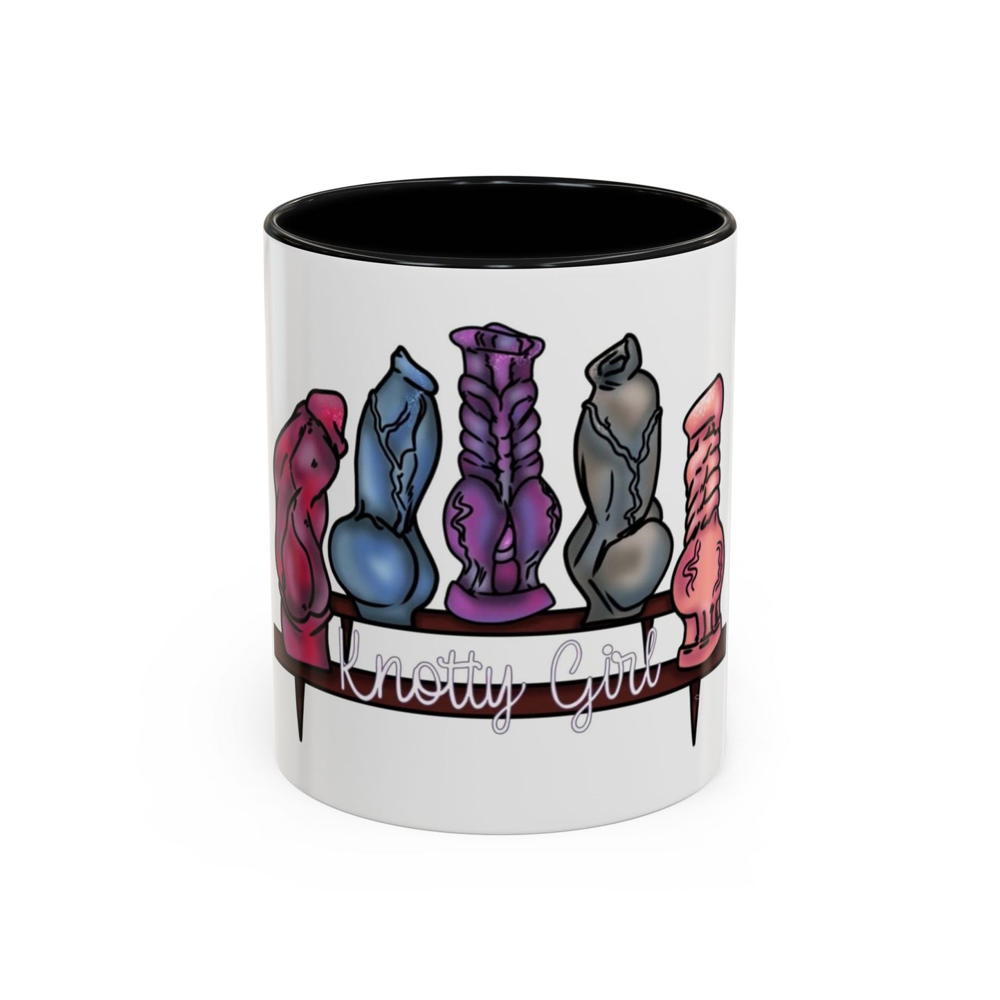 Knotty Girl Accent Coffee Mug (11, 15oz)