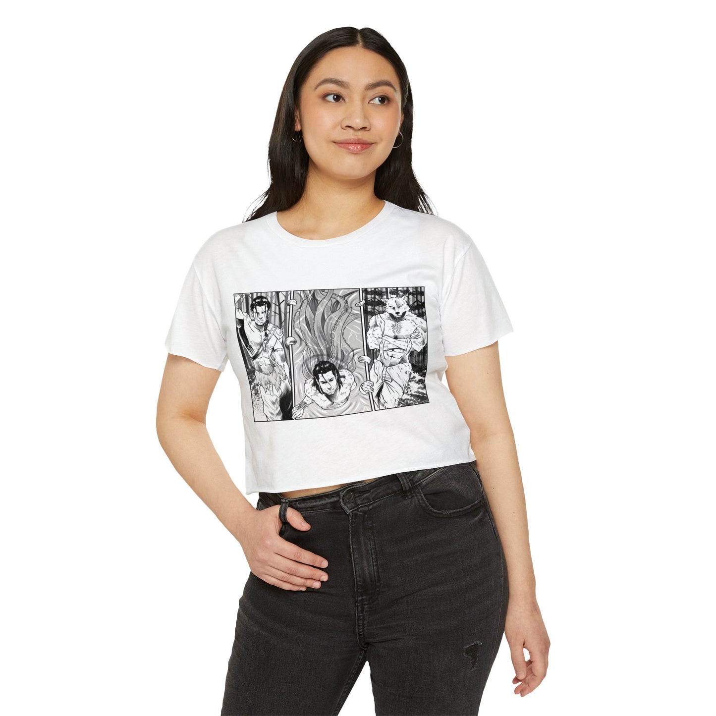 Monsters Crop Top