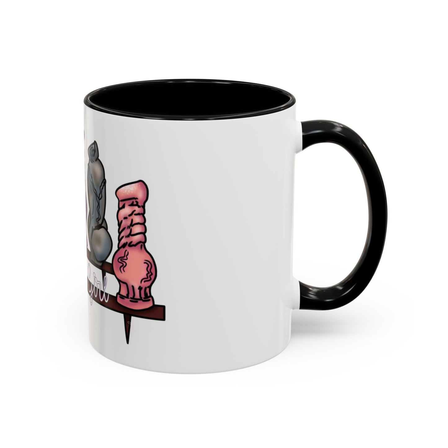 Knotty Girl Accent Coffee Mug (11, 15oz)