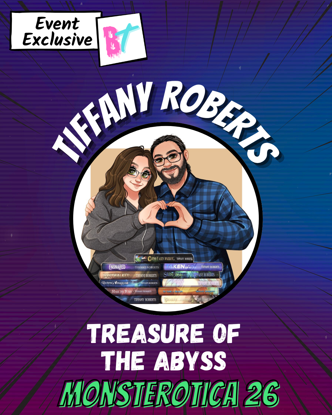 Tiffany Roberts - Monsterotica Signing Exclusive