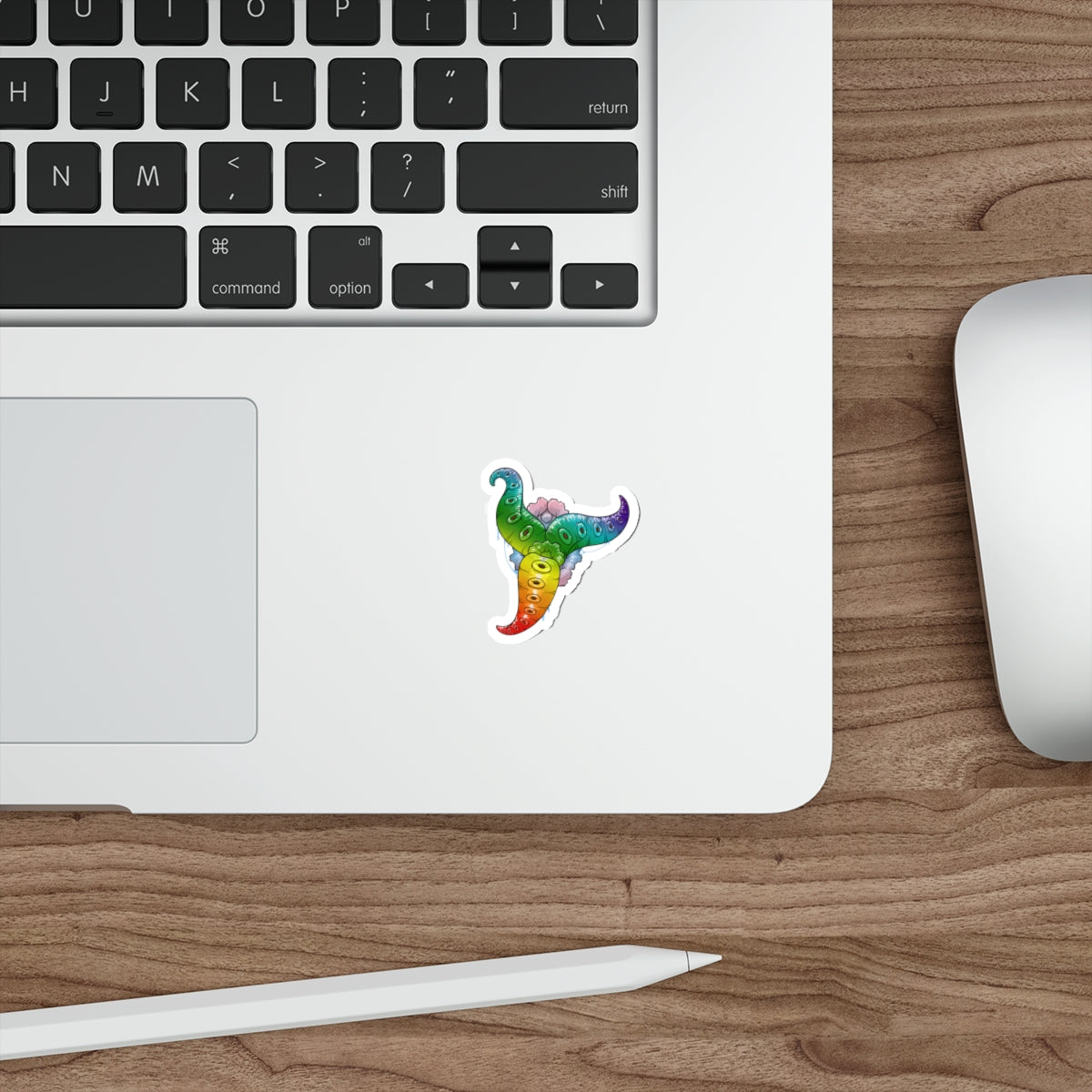 Pride Tentacle Poon Sticker