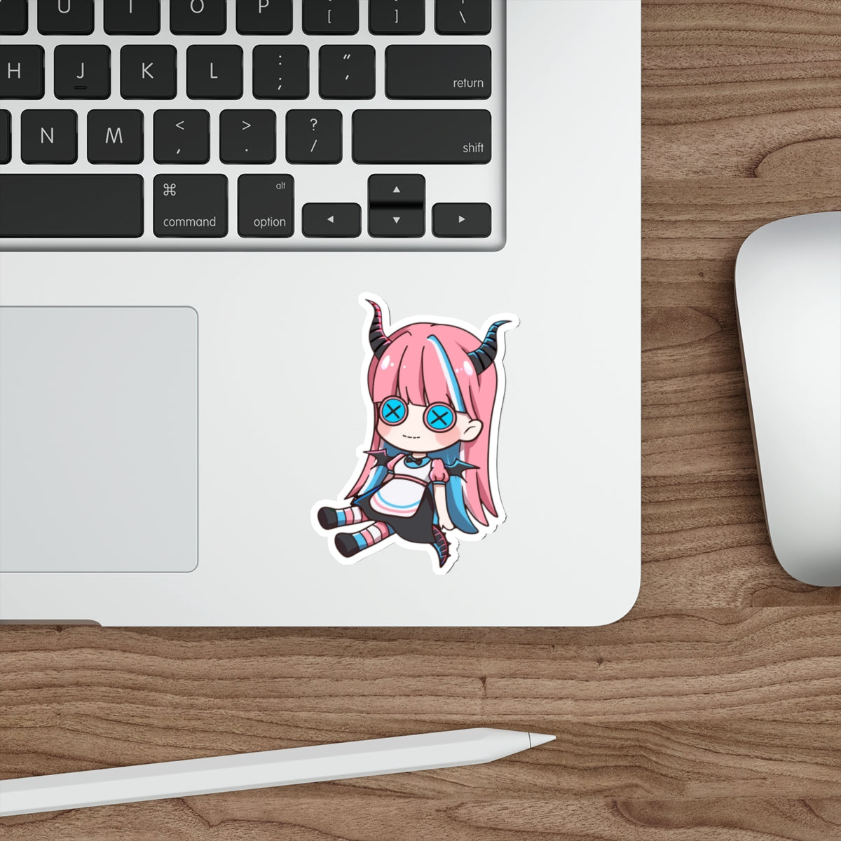 Dragon Girl Doll Sticker