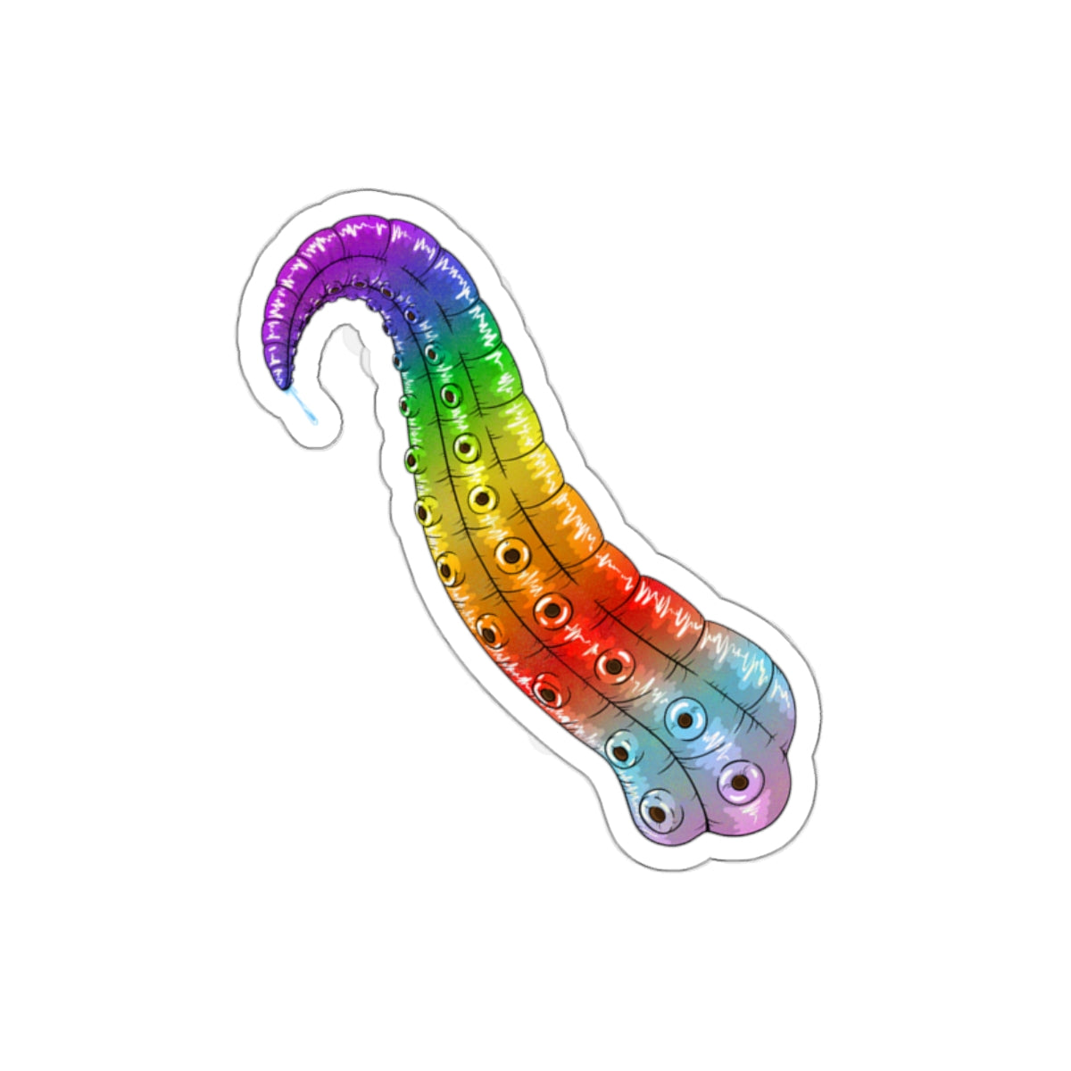 Pride Tentacle Peen Sticker