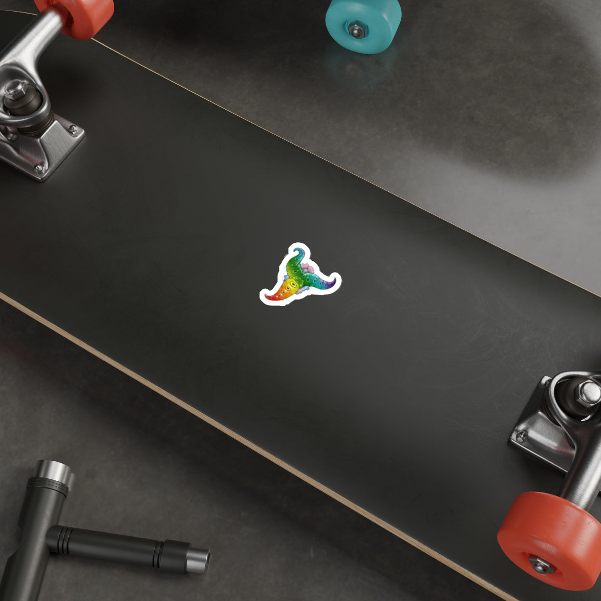 Pride Tentacle Poon Sticker