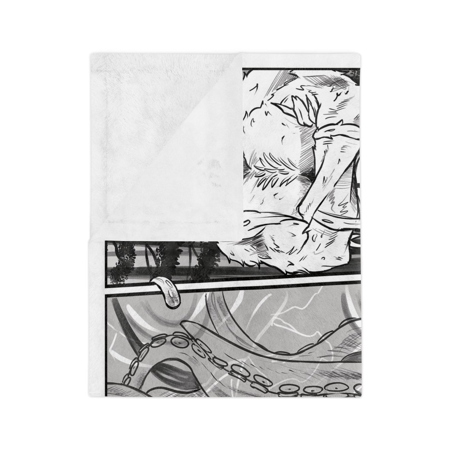 Beastly Tales Monster Velveteen Microfiber Blanket