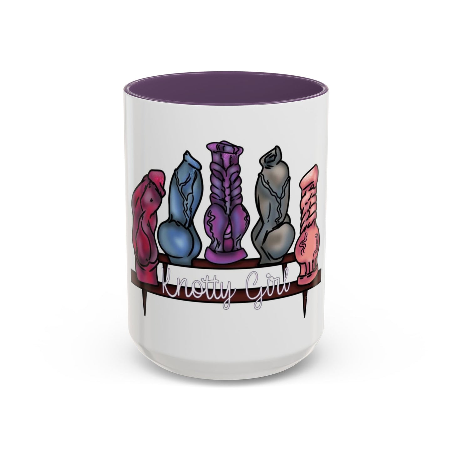 Knotty Girl Accent Coffee Mug (11, 15oz)