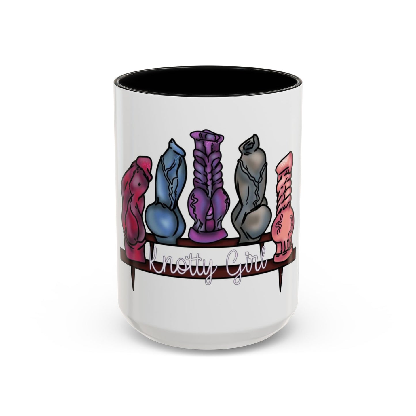 Knotty Girl Accent Coffee Mug (11, 15oz)