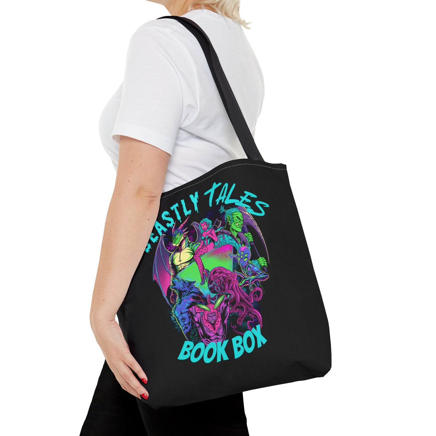Beastly Tales Monsters Tote Bag