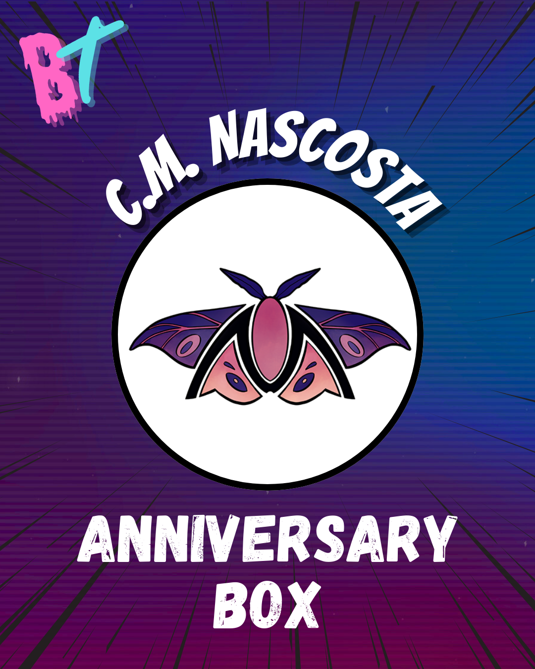 C.M. Nascosta Anniversary Book Box