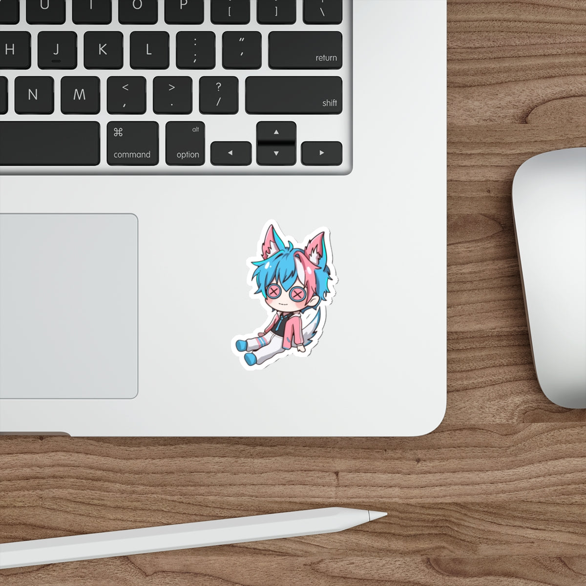 Wolfy Boy Doll Sticker