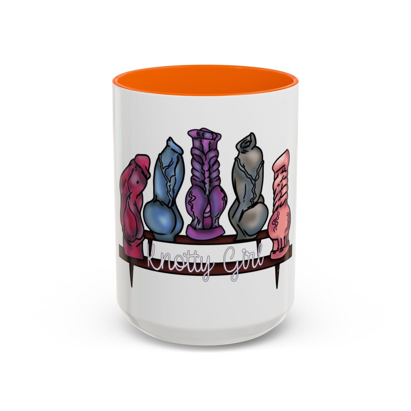 Knotty Girl Accent Coffee Mug (11, 15oz)