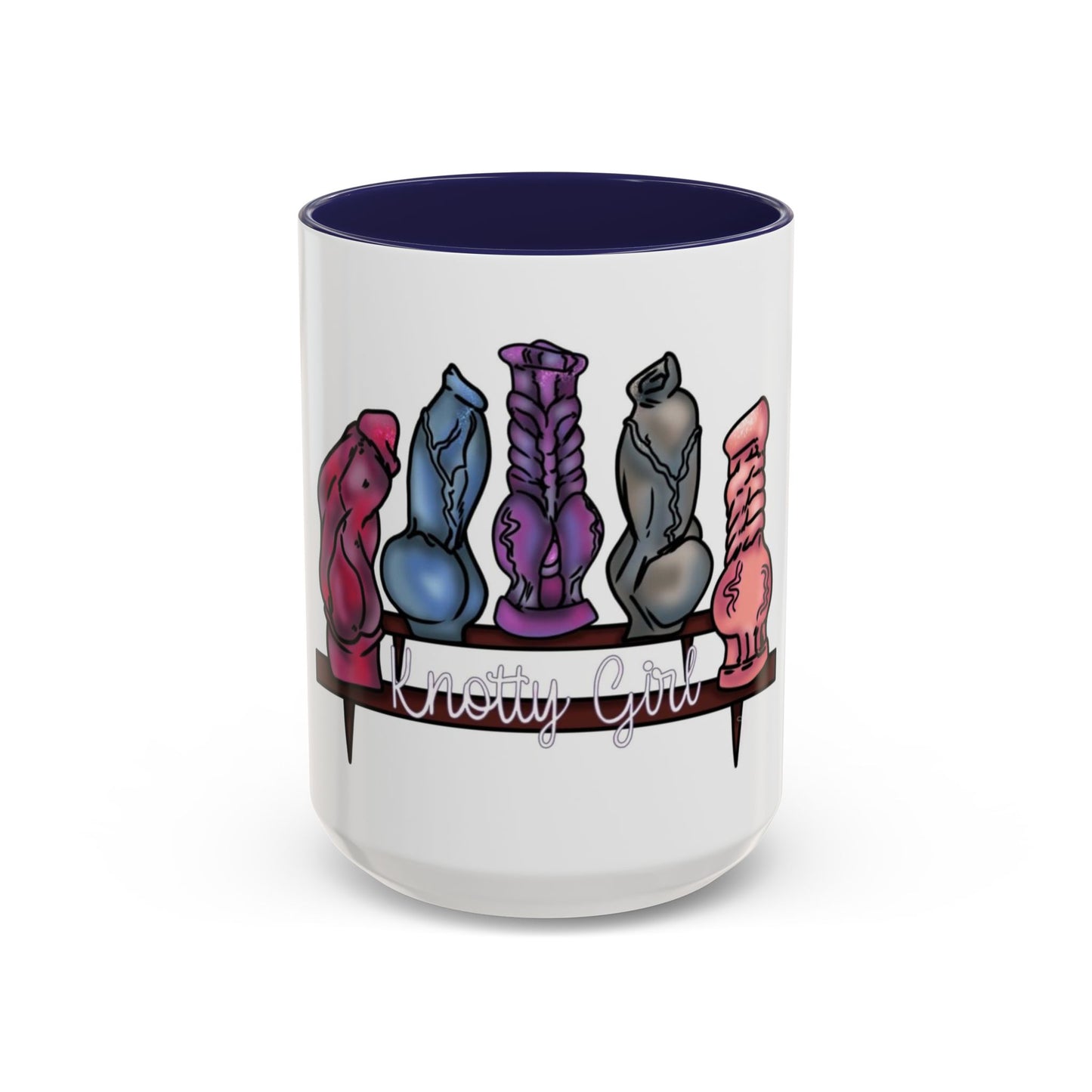 Knotty Girl Accent Coffee Mug (11, 15oz)