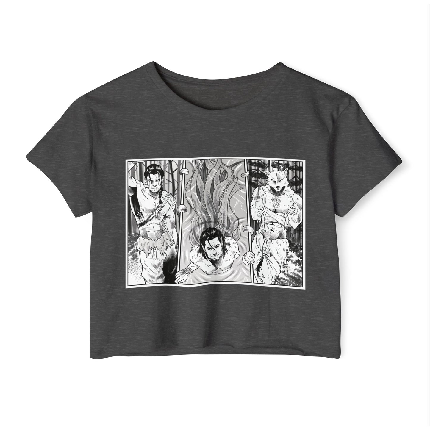 Monsters Crop Top