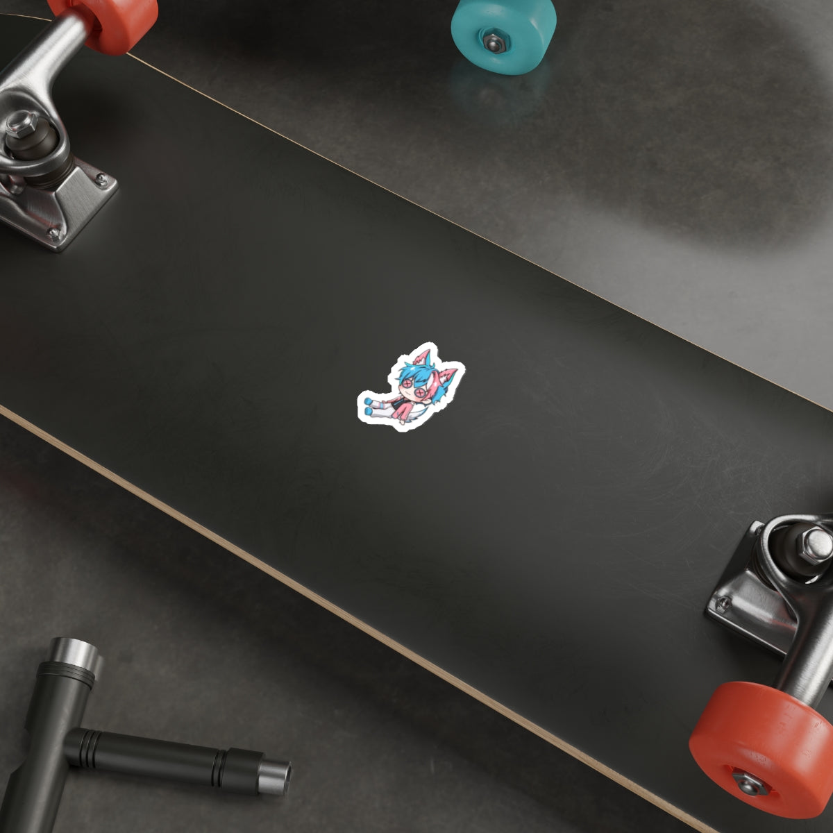 Wolfy Boy Doll Sticker