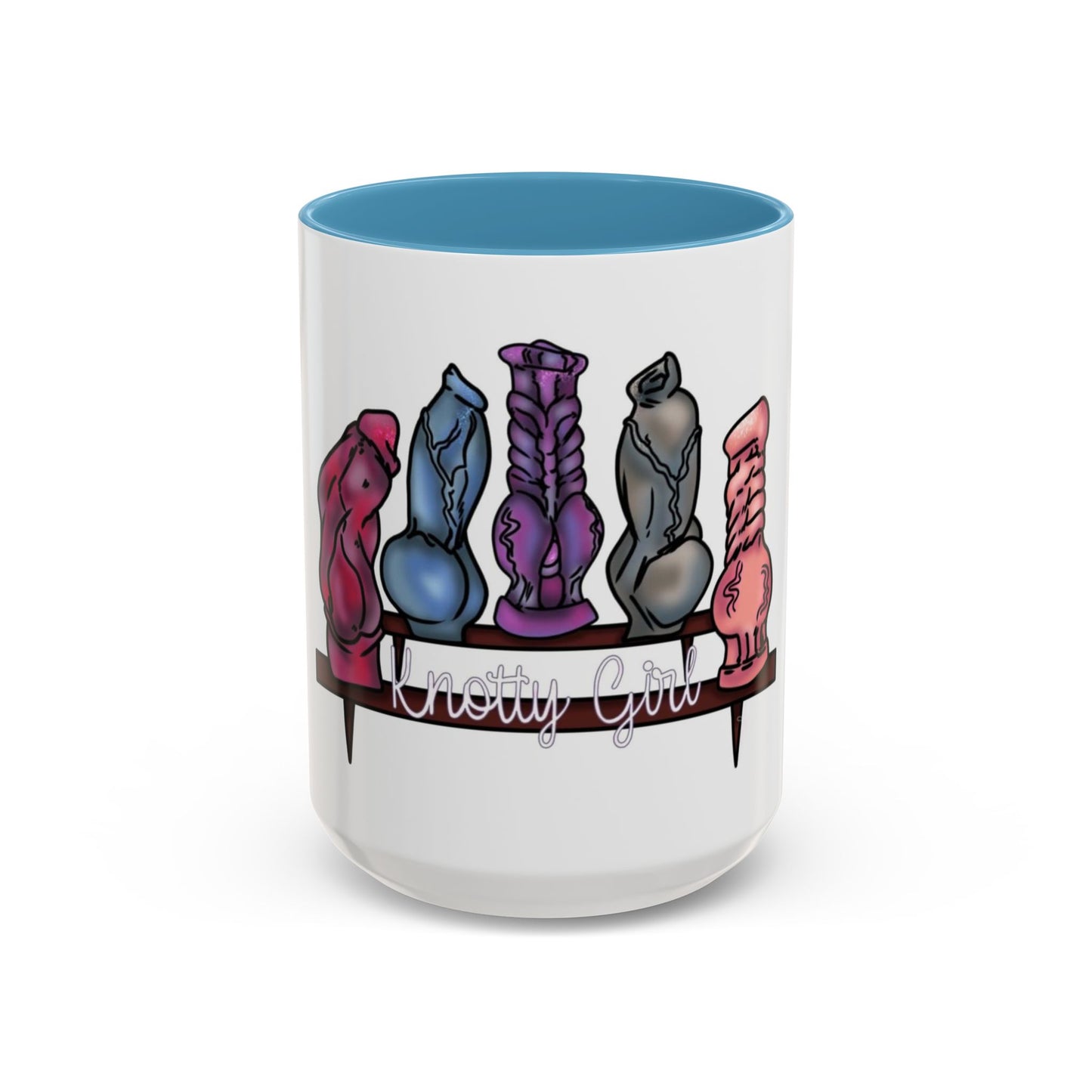 Knotty Girl Accent Coffee Mug (11, 15oz)