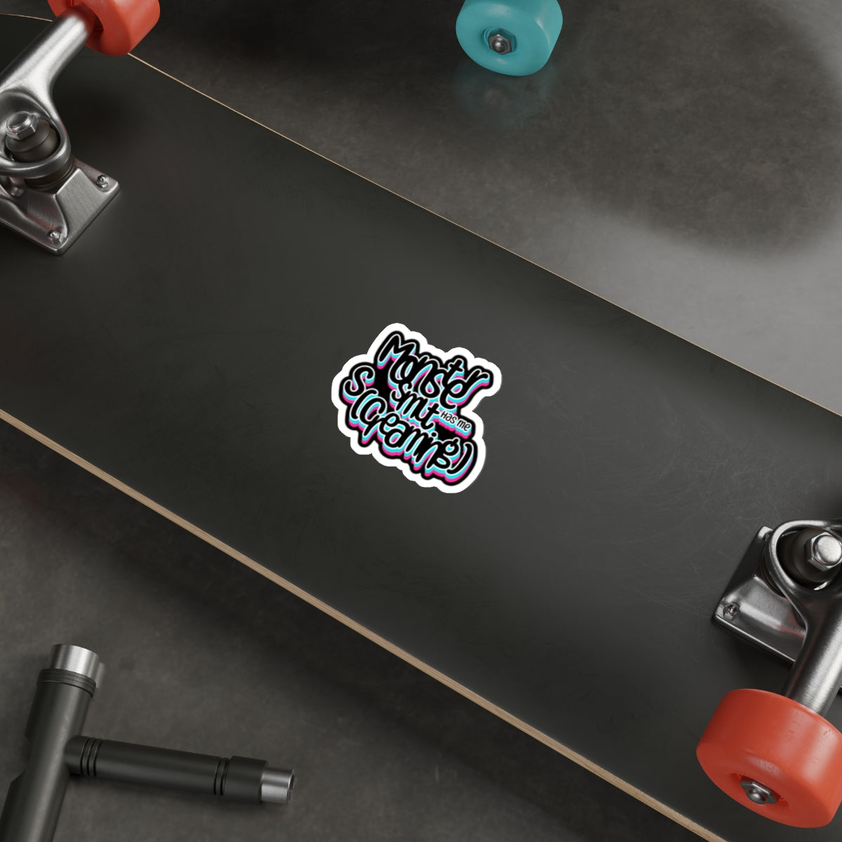 Monster Smut Has Me S(creaming) Sticker