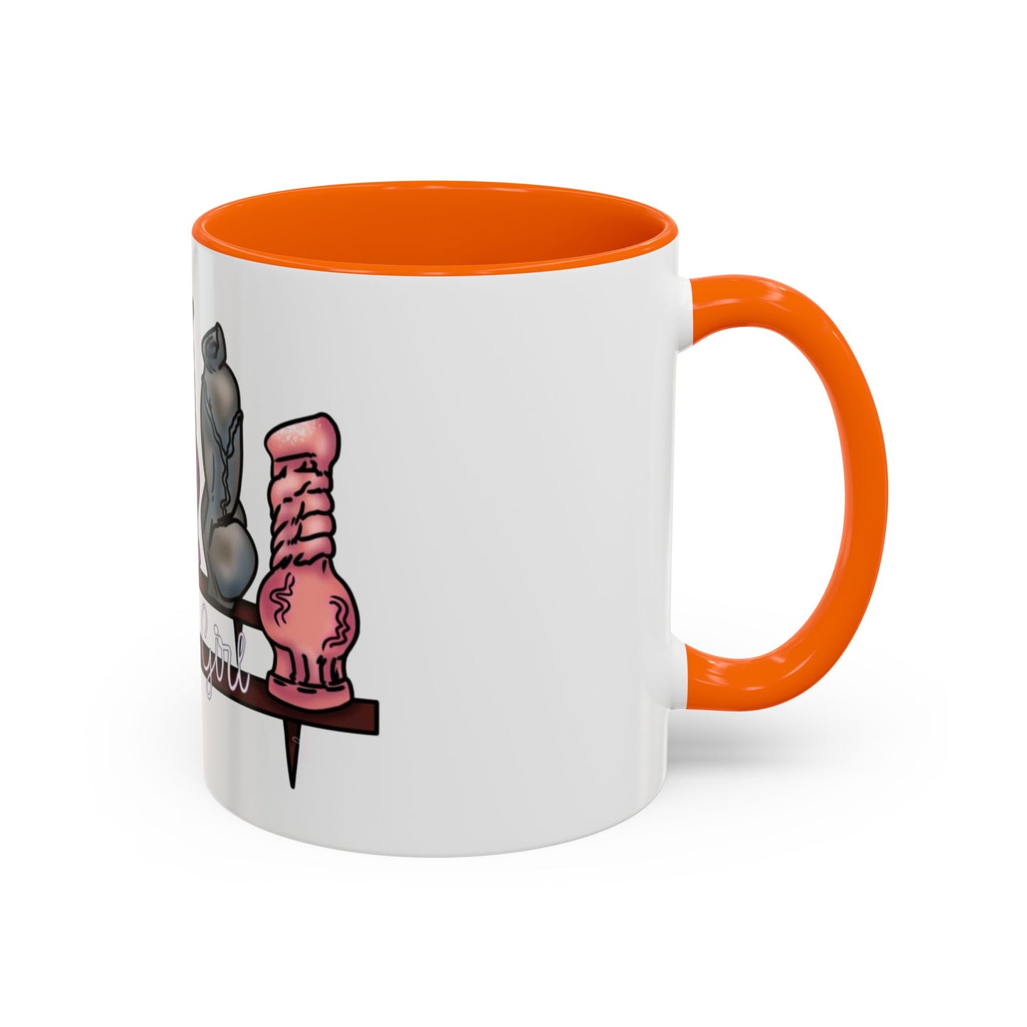 Knotty Girl Accent Coffee Mug (11, 15oz)