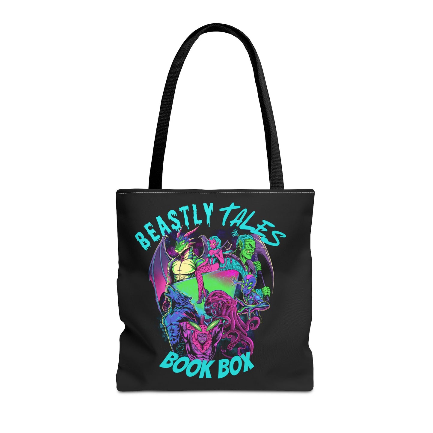 Beastly Tales Monsters Tote Bag