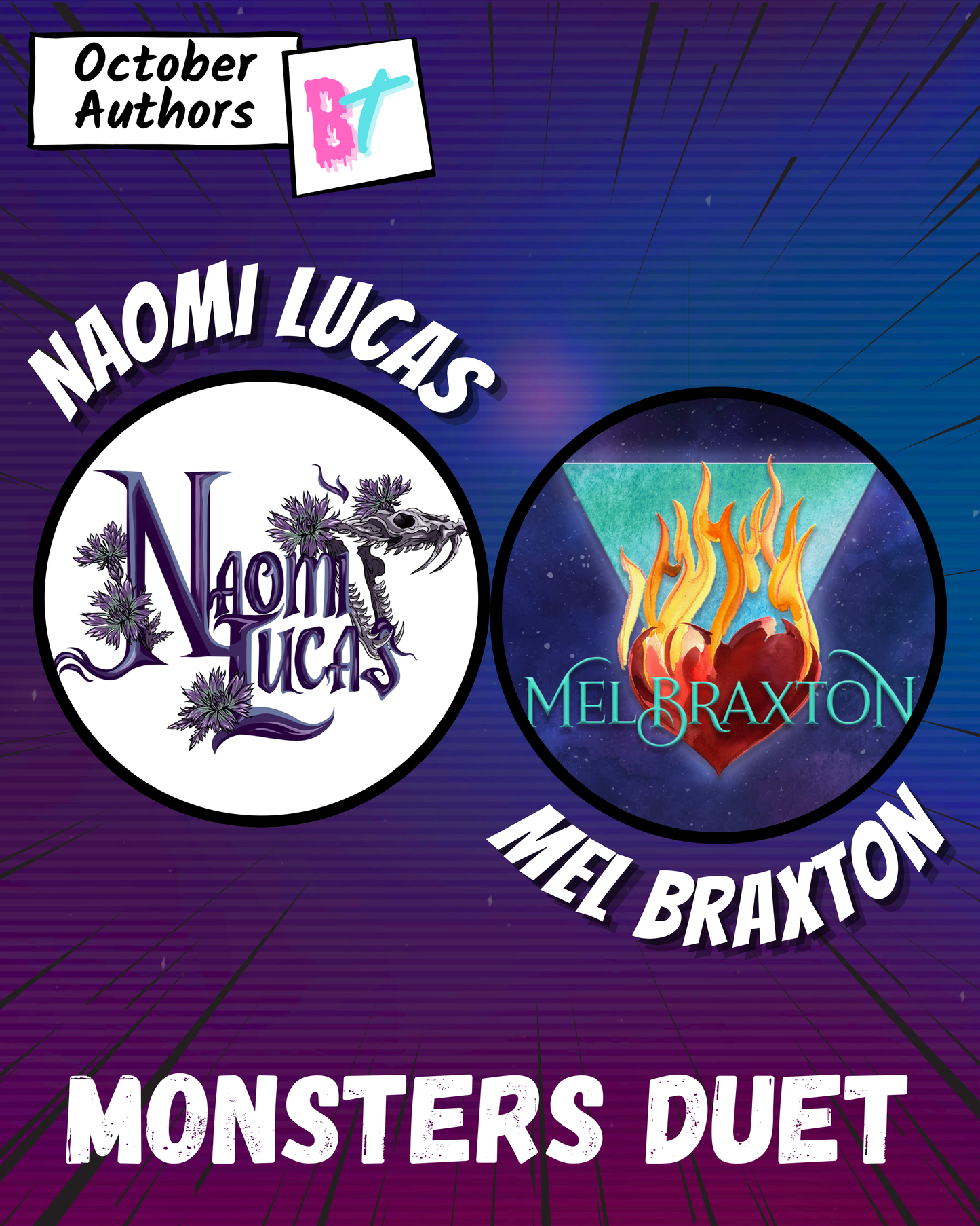 Naomi Lucas and Mel Braxton Book Box