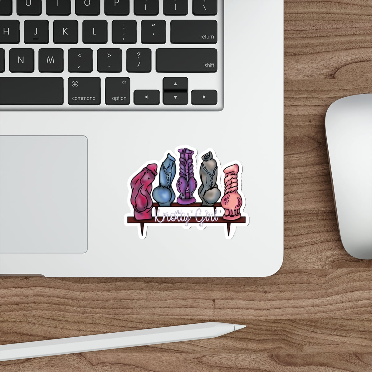 Knotty Girl Sticker
