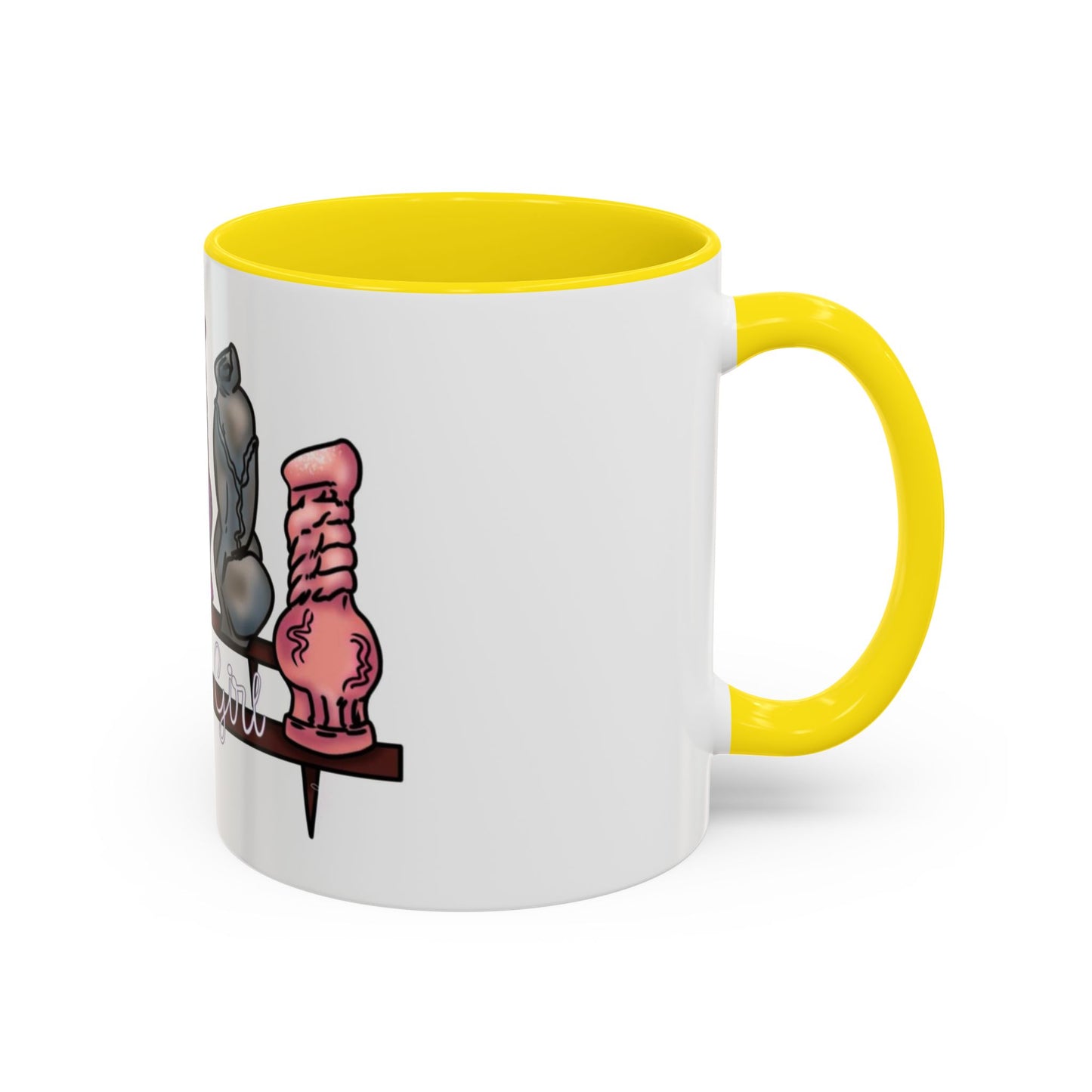 Knotty Girl Accent Coffee Mug (11, 15oz)