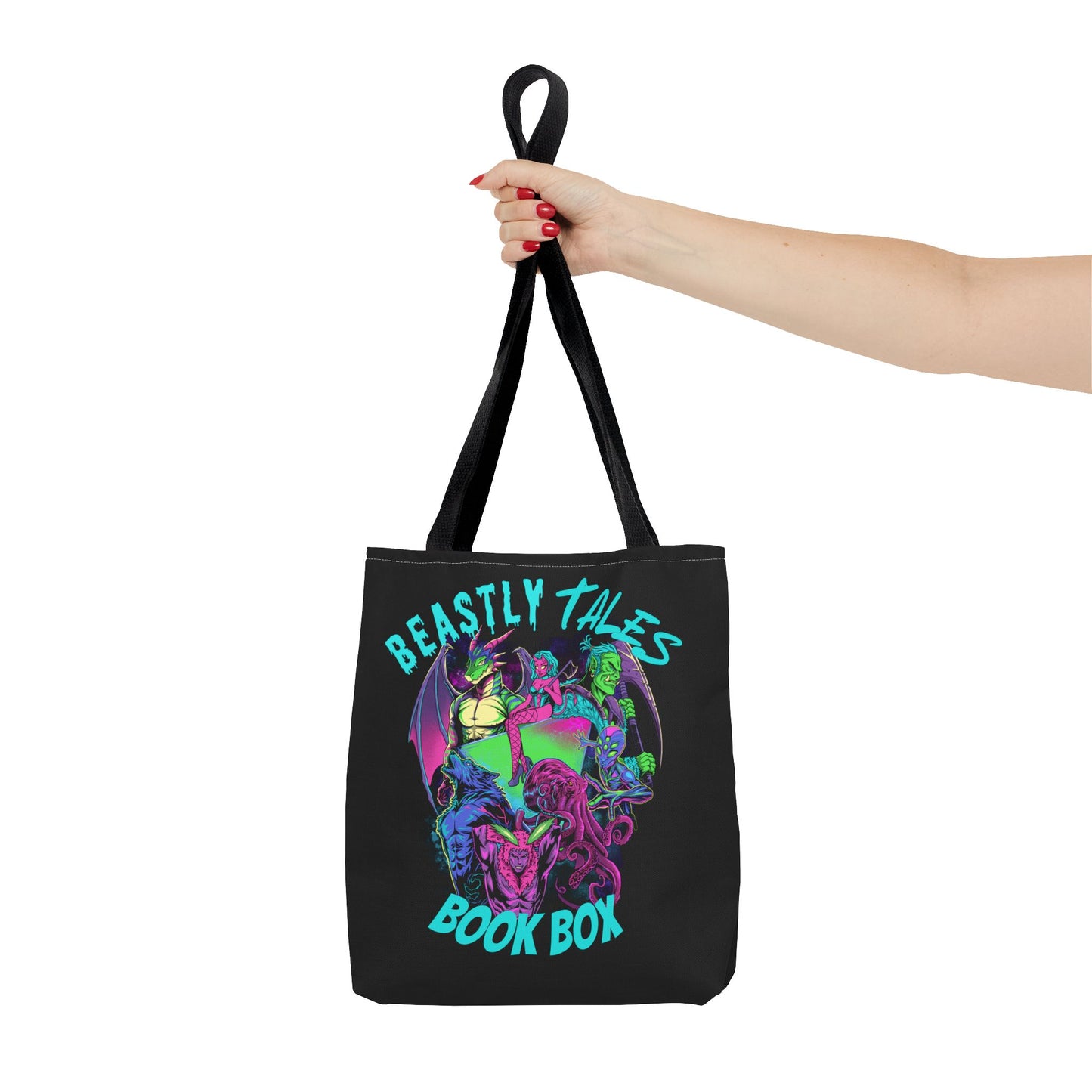 Beastly Tales Monsters Tote Bag