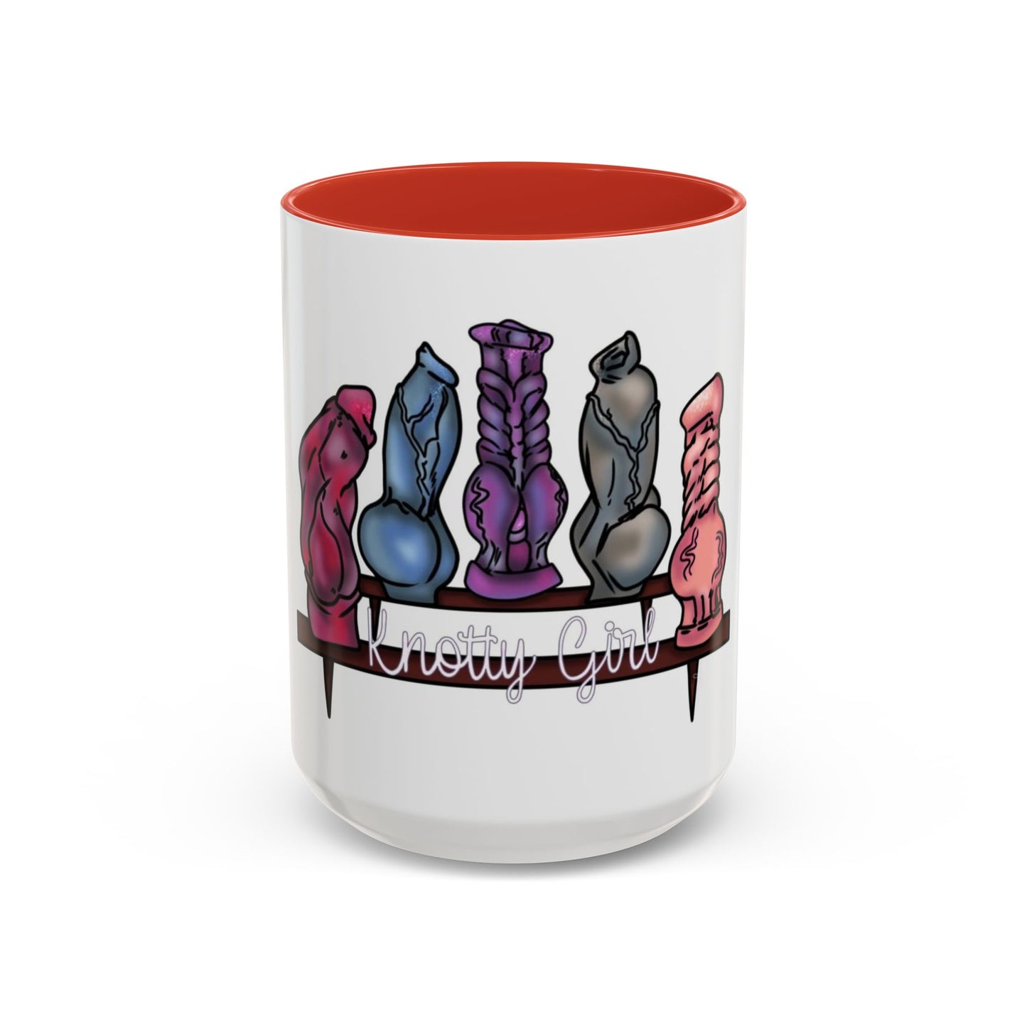 Knotty Girl Accent Coffee Mug (11, 15oz)