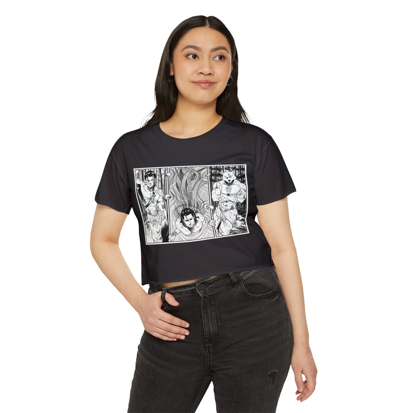 Monsters Crop Top