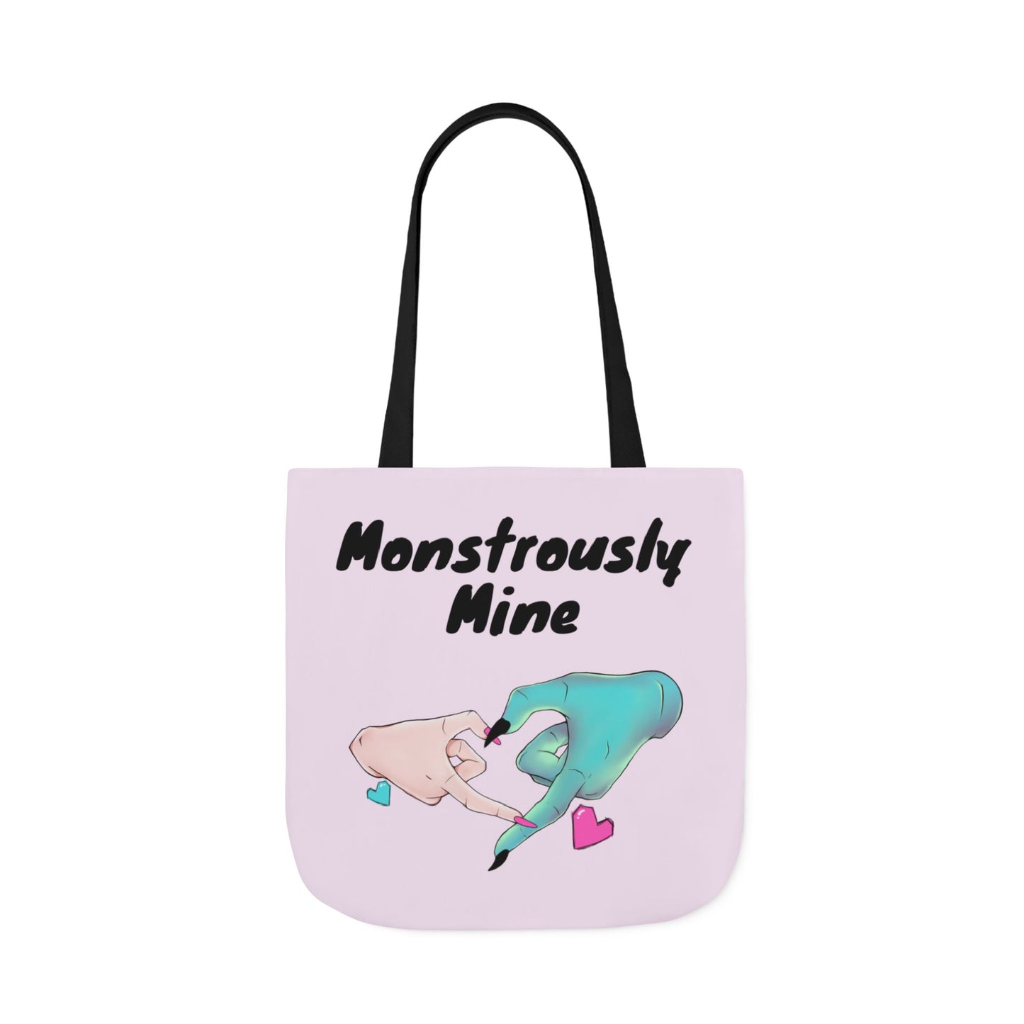 Monstrously Mine Canvas Tote Bag