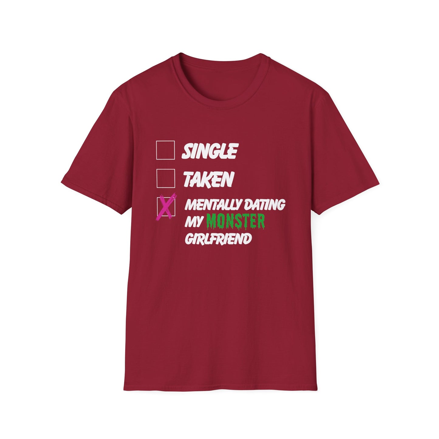 Relationship Status Monster Girlfriend T-Shirt